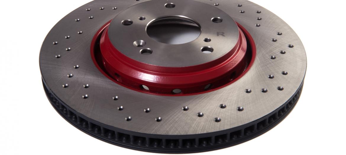 Front Disc Drilled High Performance Racing