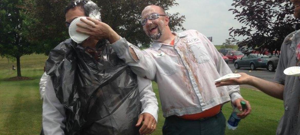 Pie in the face management