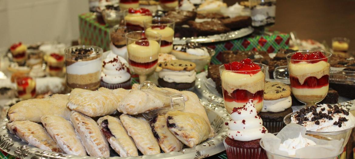 Holiday Christmas party dessert food goodies